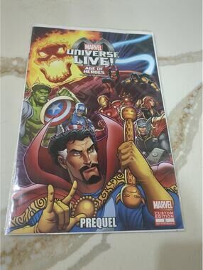 Marvel Universe Lives! Age of Heroes Prequel Comic Book